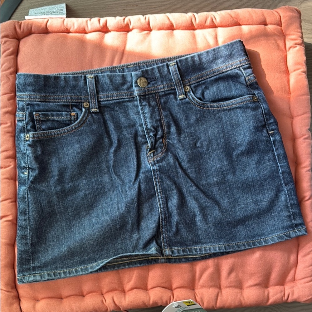 Citizens of Humanity Denim Mini Skirt 26